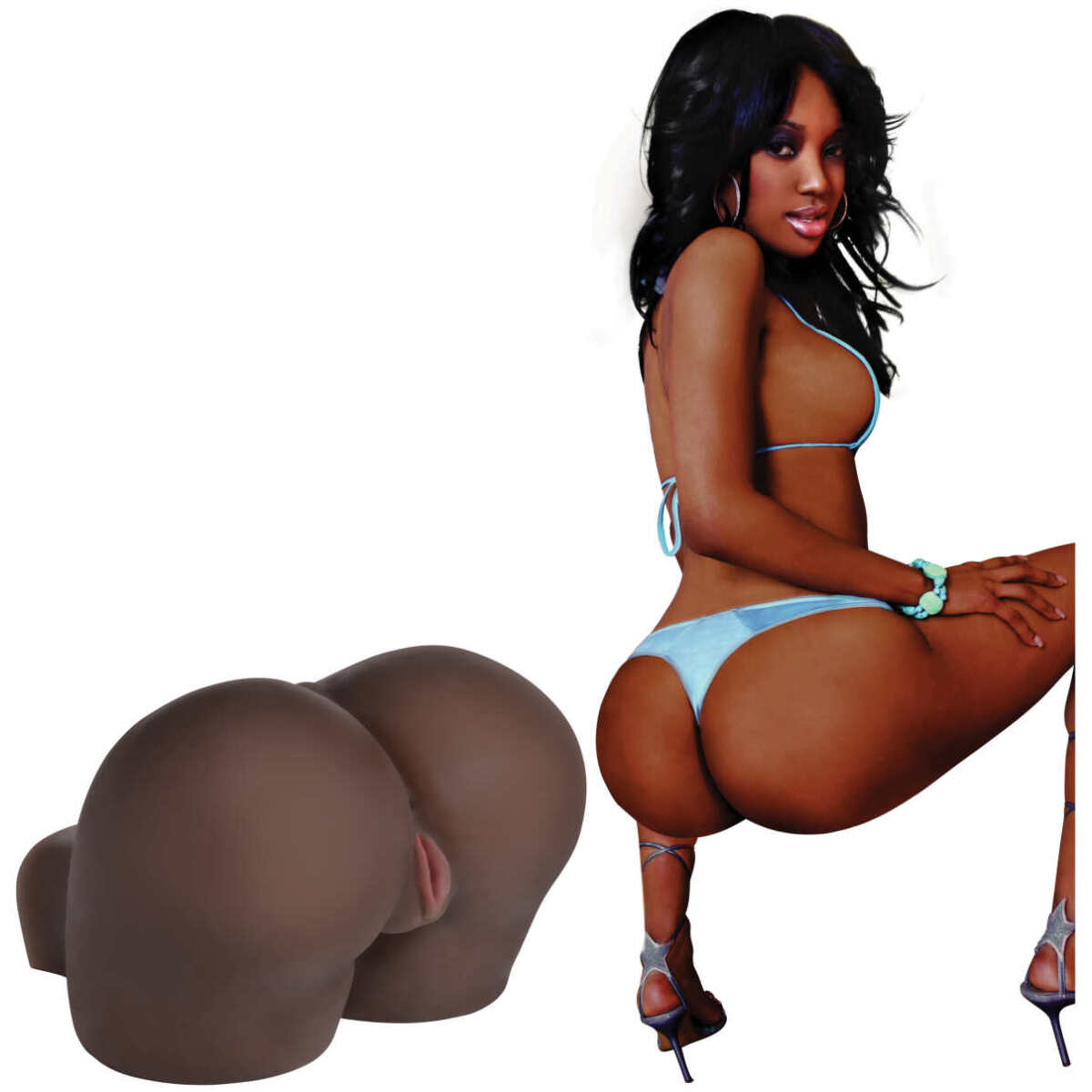 Mistress Paris Doggie Style Masturbator - Dark