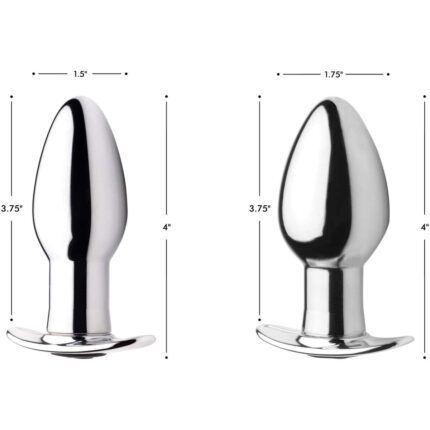 Chrome Blast 7X Rechargeable Butt Plug with Remote Control - Small - Image 6
