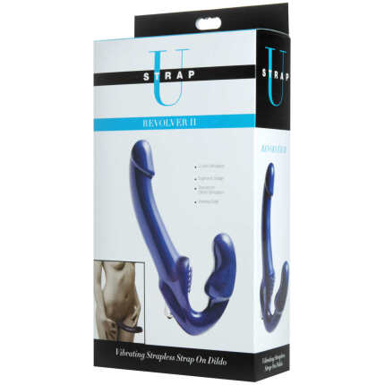 Revolver II Vibrating Strapless Strap On Dildo - Image 5