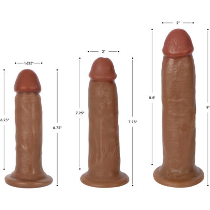 Jock Dark Bareskin Dildo - 7 Inch - Image 3