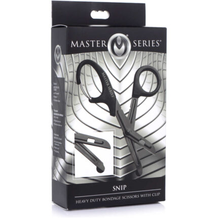 Snip Heavy Duty Bondage Scissors with Clip - Image 8