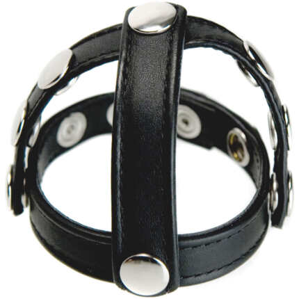 Strict Leather Snap-On Cock and Ball Harness - Image 3