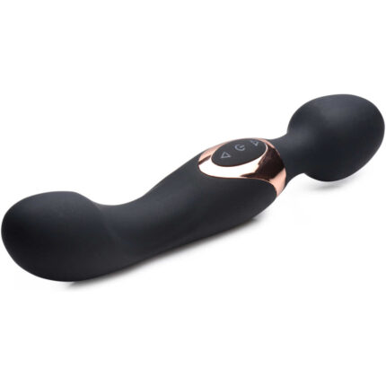 10X Dual Duchess 2-in-1 Silicone Massager - Black - Image 3