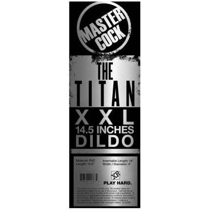 The Titan XXL 14.5 Inch Dildo - Image 3