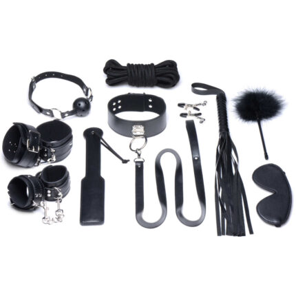 Deluxe 10 Piece Bondage Set - Image 3