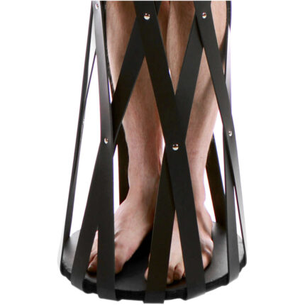 Hanging Rubber Strap Cage - Image 3