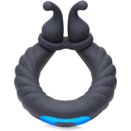 10X Cobra Dual Stimulation Silicone Cock Ring - Image 3