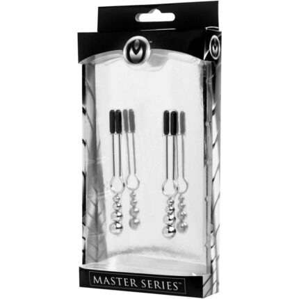 Adorn Triple Bead Nipple Clamp Set - Image 3