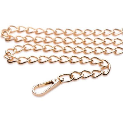 Black and Gold Collar with Leash Kit - Image 7