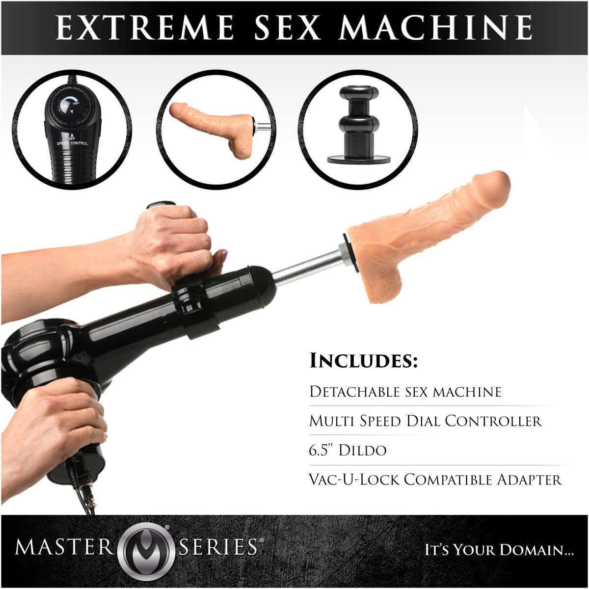 Master Series Ultimate Obedience Chair With Sex Machine For Sale On » HD Sex  Toys