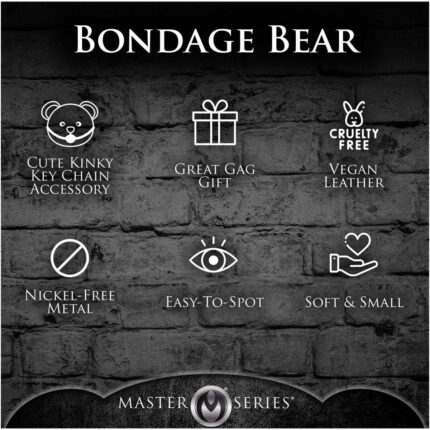 Hooded Teddy Bear Keychain - Image 5