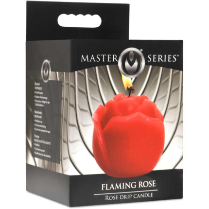 Flaming Rose Drip Candle - Image 10