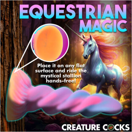 Moon Rider Glow-in-the-dark unicorn Dildo - Image 6