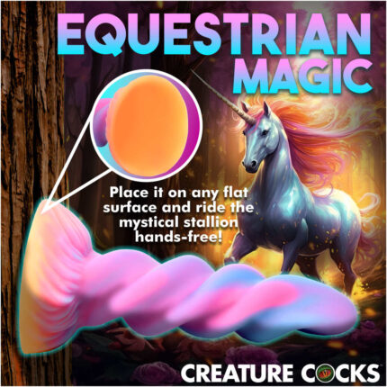 Moon Rider Glow-in-the-dark unicorn Dildo - Image 17