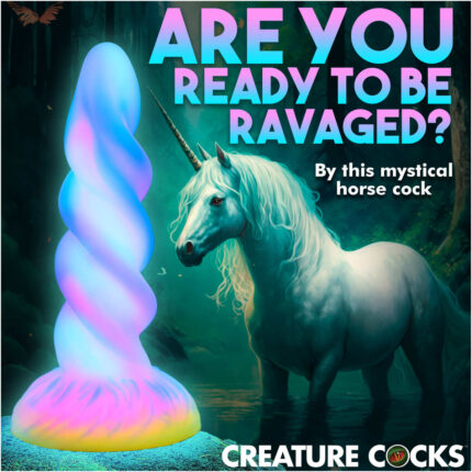 Moon Rider Glow-in-the-dark unicorn Dildo - Image 14