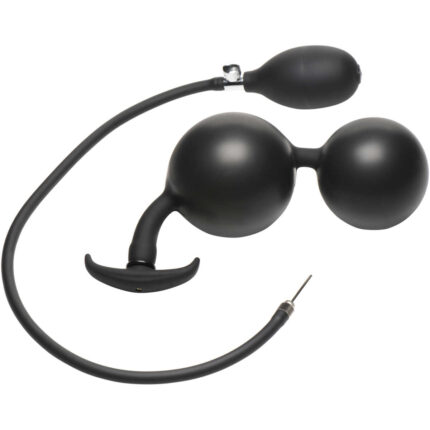 Ass Rattler Weighted Inflatable Silicone Anal Plug - Image 8