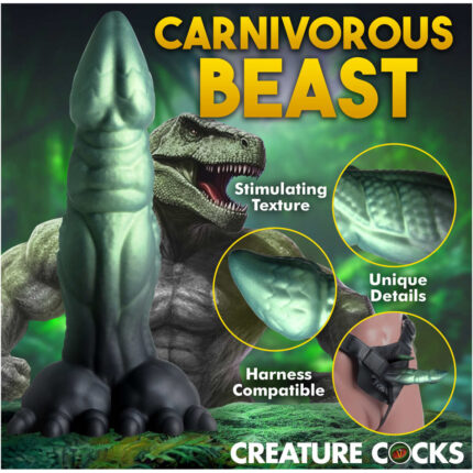 Dickosaur Dinosaur Silicone Dildo - Image 6