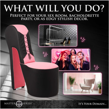 Stiletto Corset Chair - Pink - Image 4