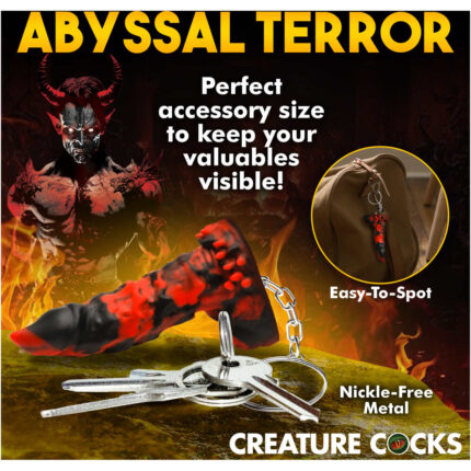 Fire Demon Mini Dildo Key Chain - Image 7