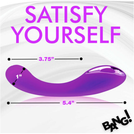 G-Spot Silicone Vibrator - Purple - Image 4