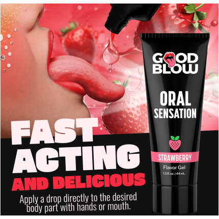 Oral Sensation Flavor Gel POP Display Strawberry/Cotton Candy - Image 5