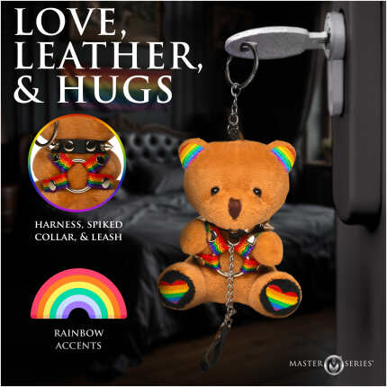 Pride Bear Keychain - Image 4